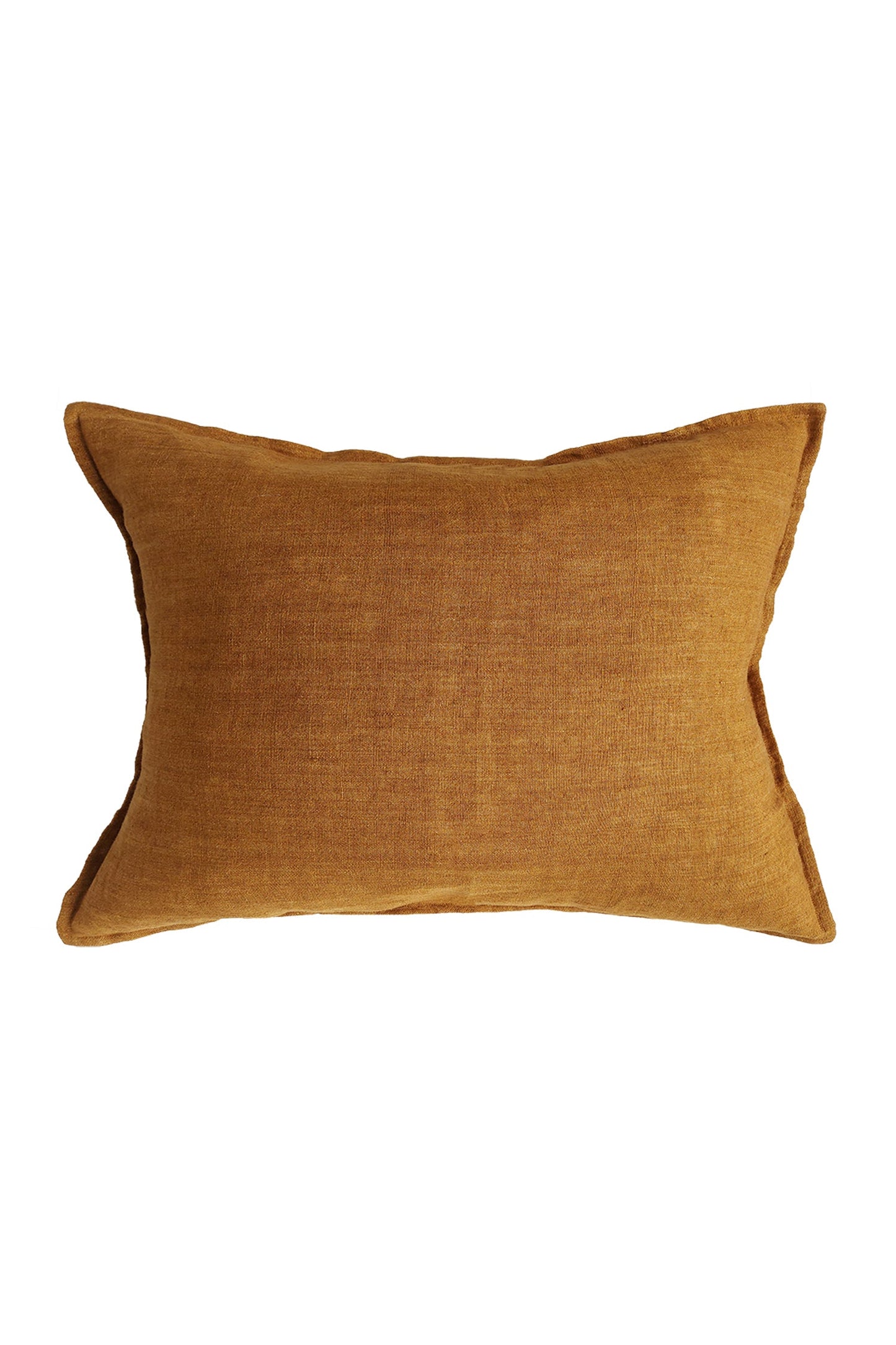 Baya Arcadia Linen Cushion - Tobacco