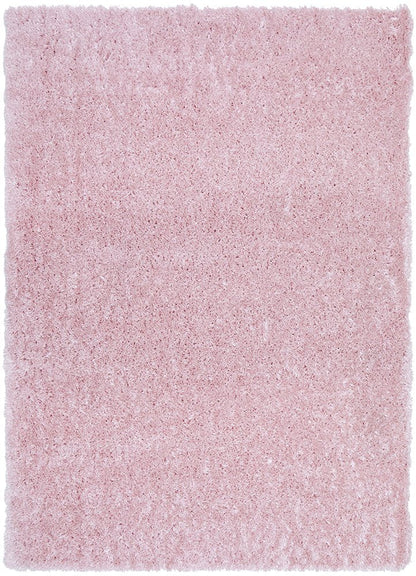 Cardi 150cm x 80cm Shaggy Power Loomed Rug - Pink