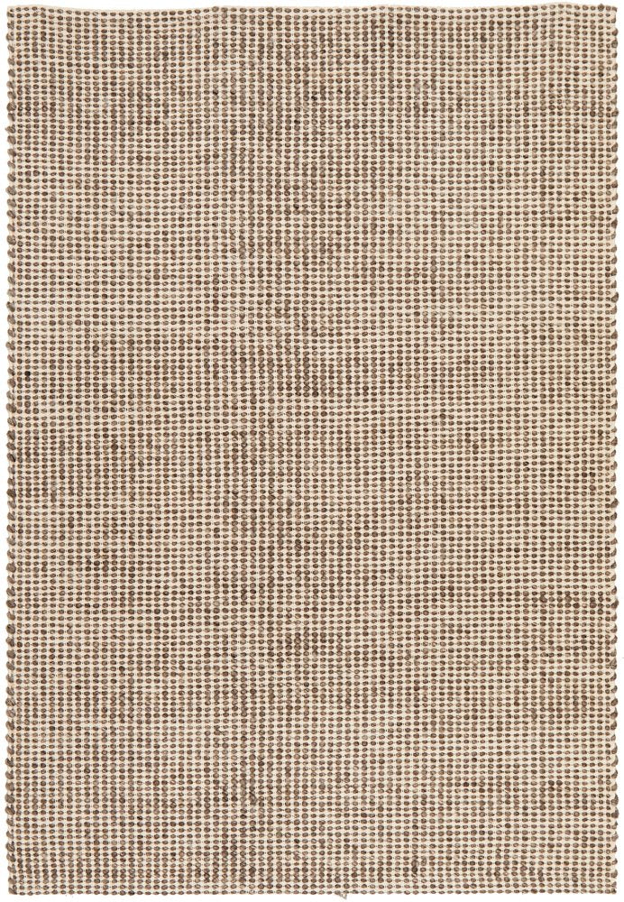 Carlos 280x190cm Felted Wool Rug - Brown