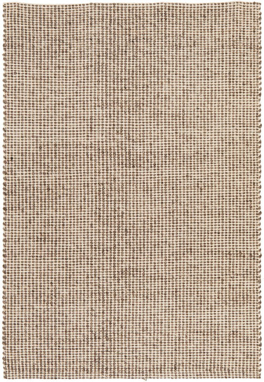 Carlos 320x230cm Felted Wool Rug - Brown