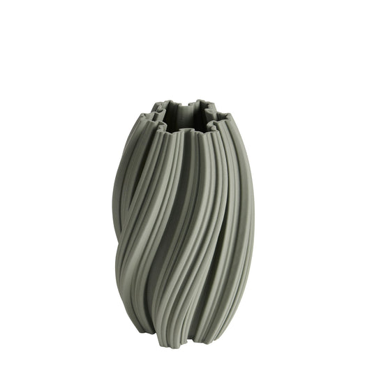 Cleous 31cm Vase - Olive Green