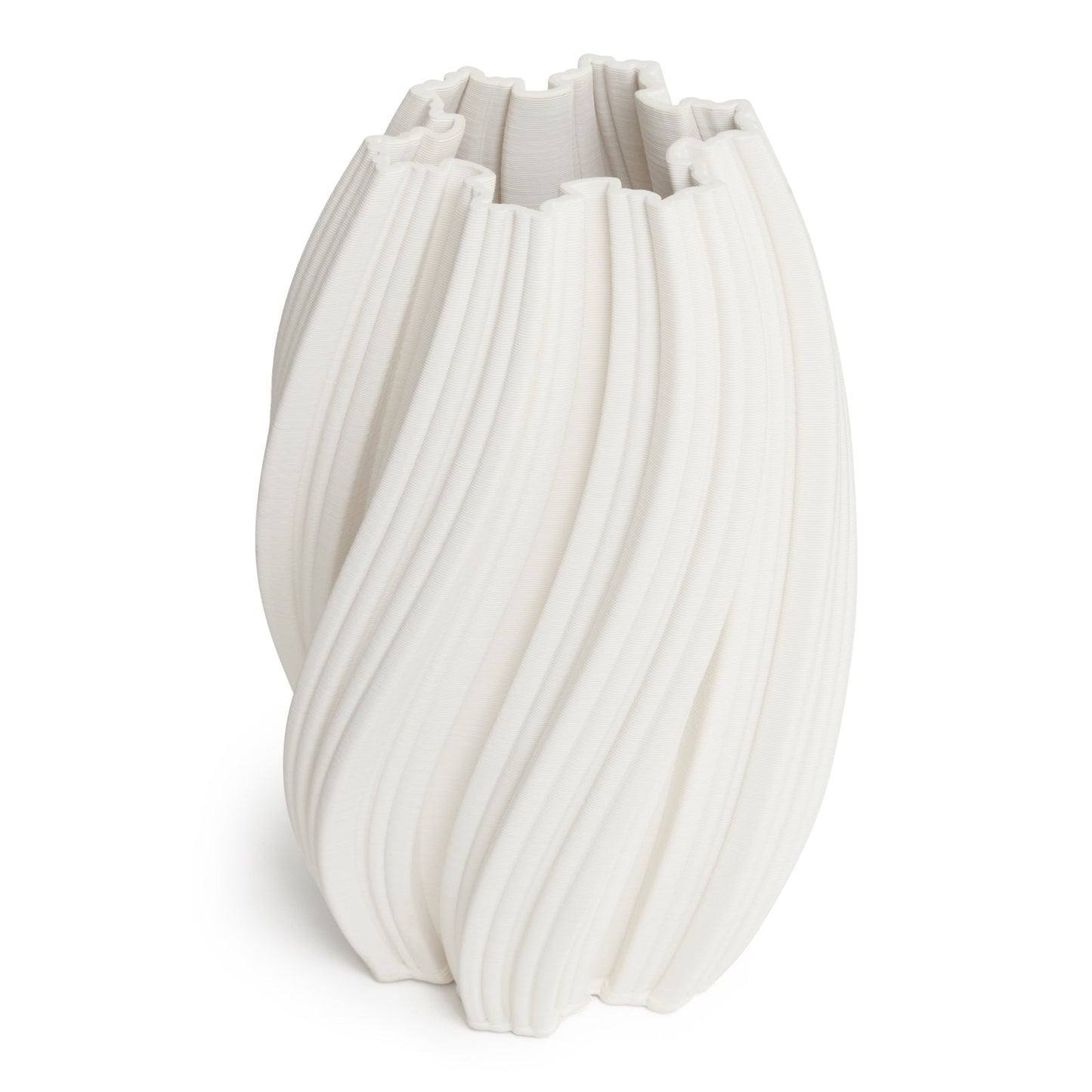 Cleous 31cm Vase - White