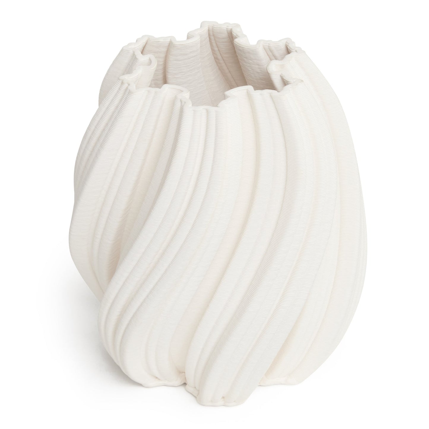 Cleous 21cm Vase - White