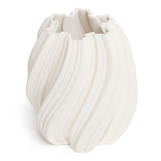 Cleous 21cm Vase - White