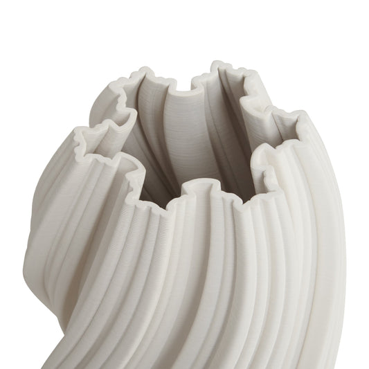 Cleous 31cm Vase - White