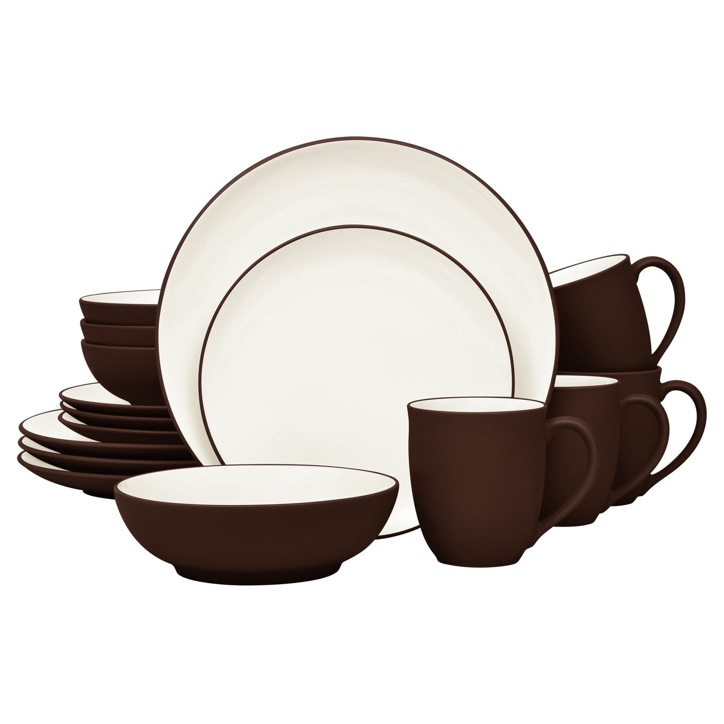 Noritake Colorwave 16-Piece Coupe Dinnerware Set, Service For 4