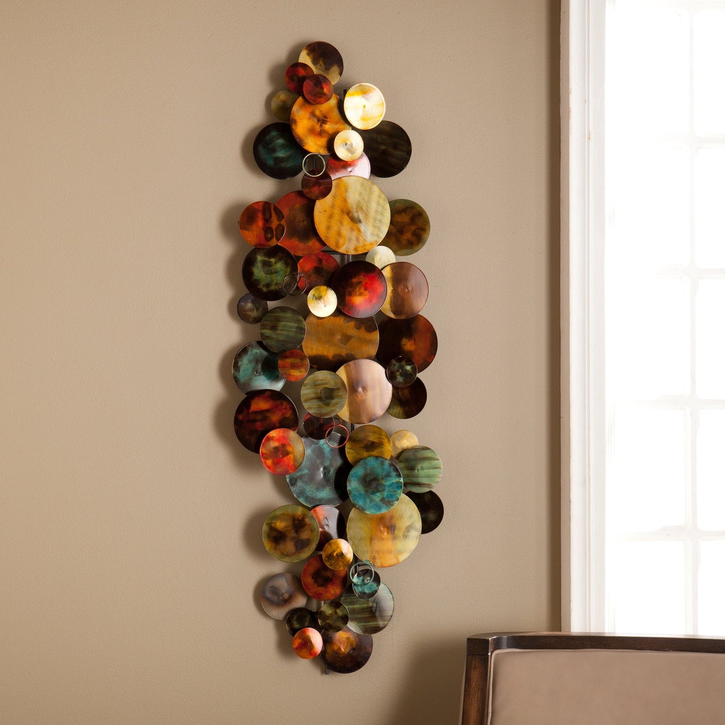 SEI Furniture Hightower Metal Wall Sculpture