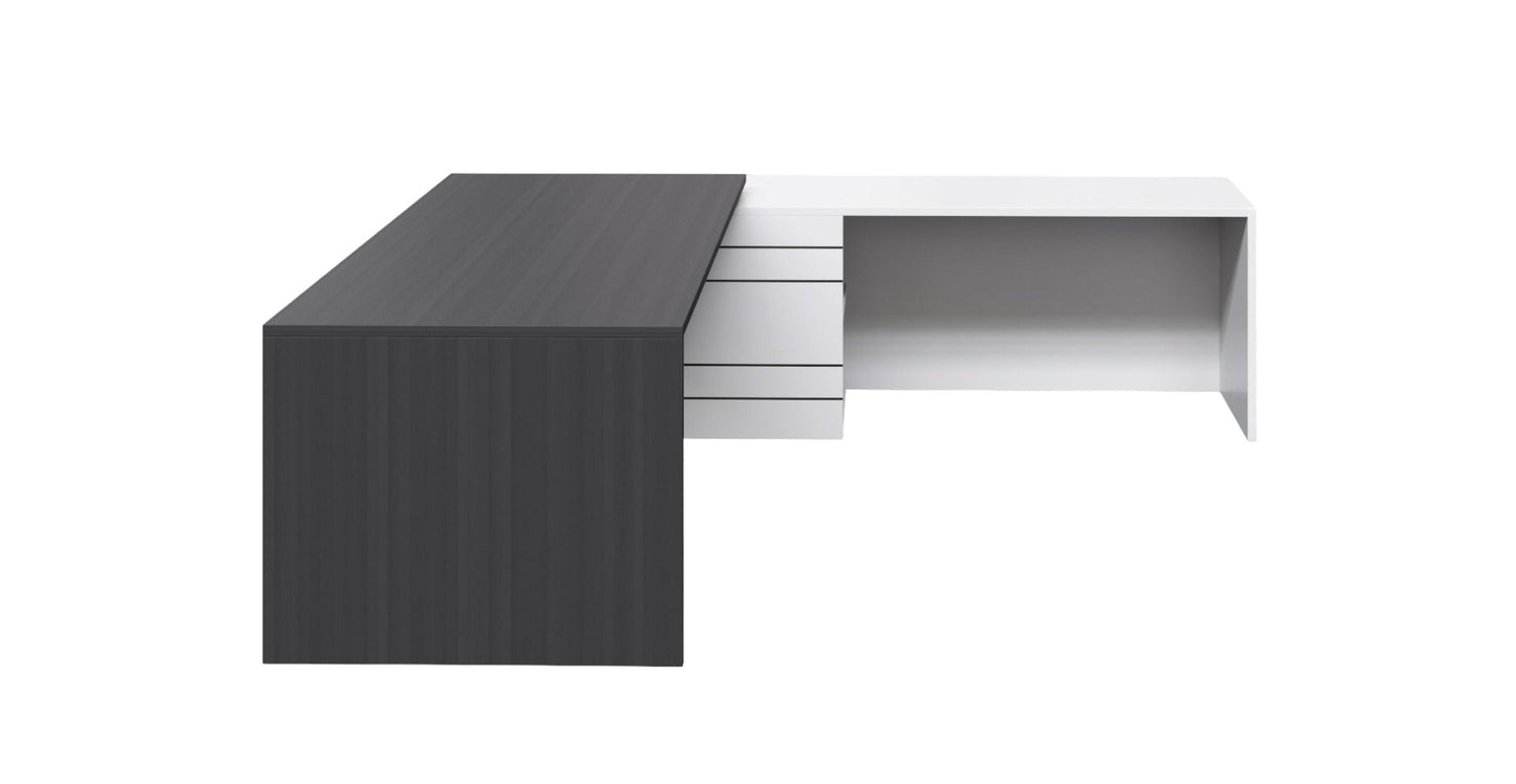 Custom Envoy 2.1m Executive Office Desk - Right Return