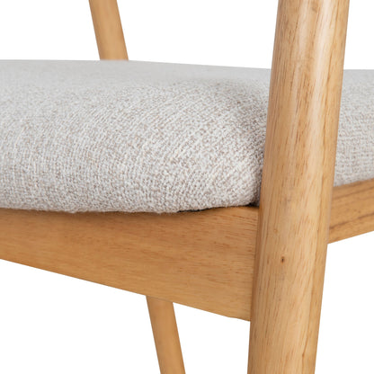 Bellbrook Natural Dining Chair - Coastal Beige