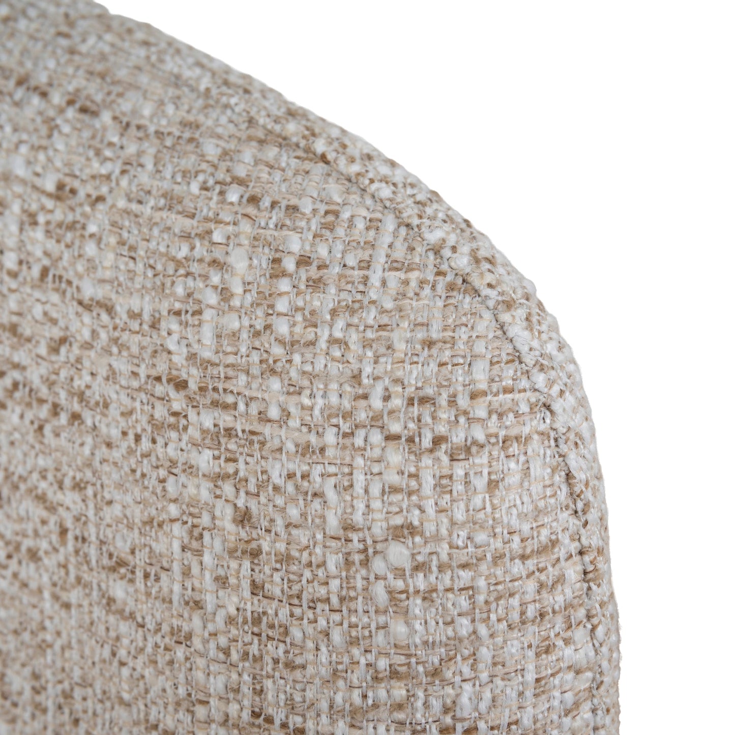 Cory Fabric Dining Chair - Pale Beige