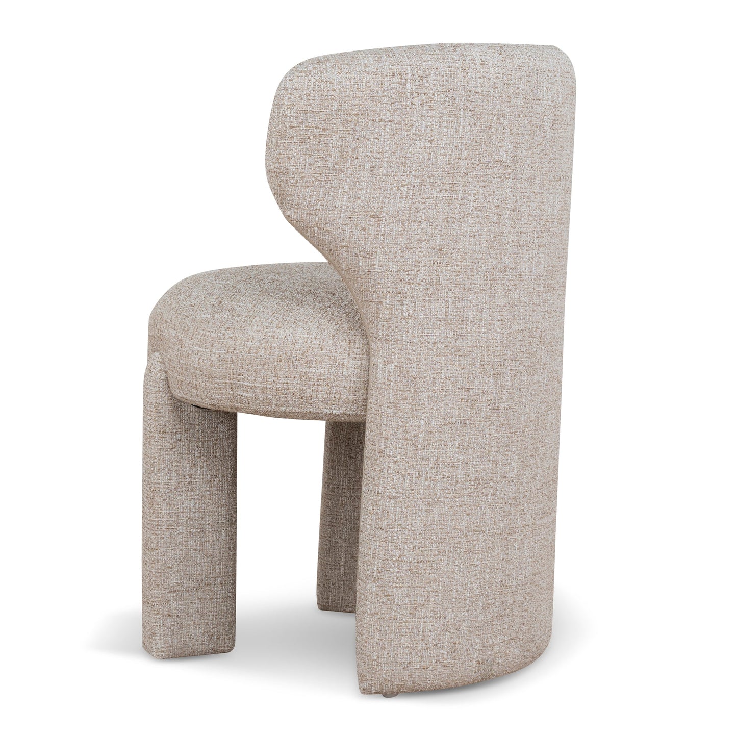 Cory Fabric Dining Chair - Pale Beige