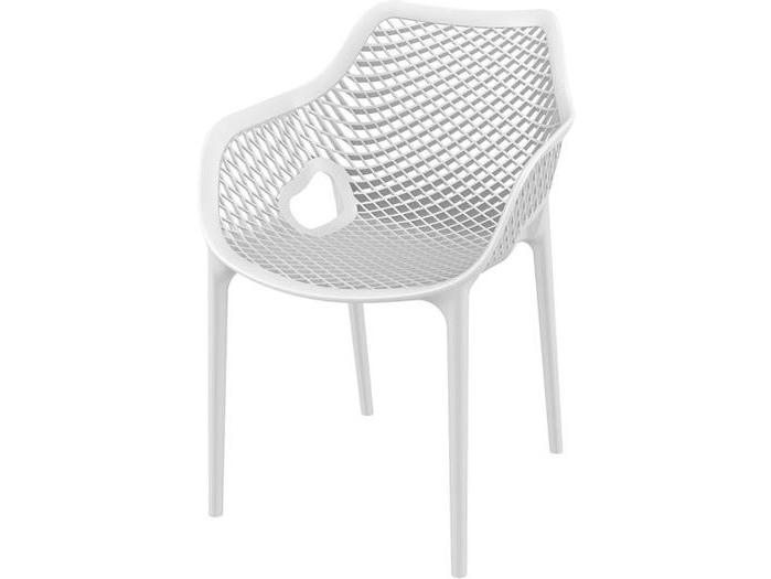 Aro Indoor / Outdoor Dining Armchair - White