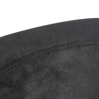 Adela Black Velvet Dining Chair - Golden Base