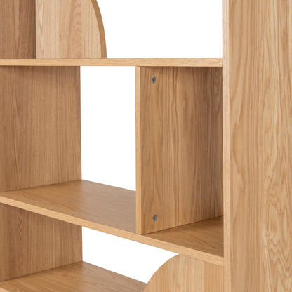 Adone 1.6m (H) Book Shelf - Natural