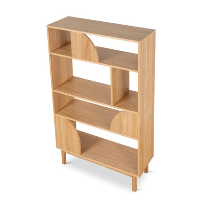 Adone 1.6m (H) Book Shelf - Natural