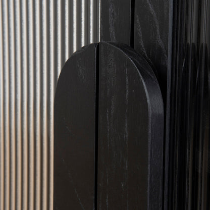 Claremont 2m Sideboard - Full Black