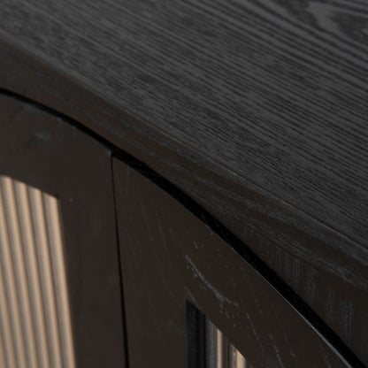 Claremont 2m Sideboard - Full Black