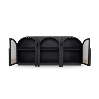 Claremont 2m Sideboard - Full Black