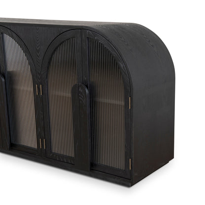 Claremont 2m Sideboard - Full Black