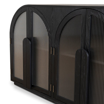 Claremont 2m Sideboard - Full Black