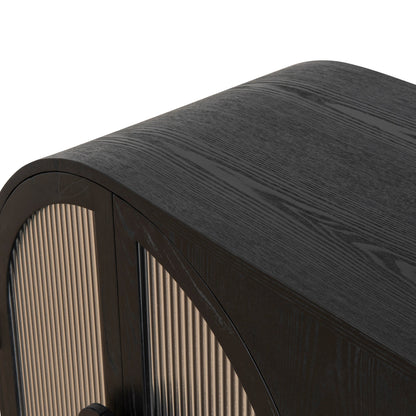 Claremont 2m Sideboard - Full Black