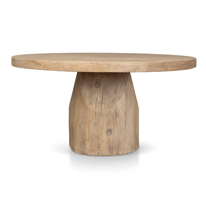 Braya 1.5m Round Dining Table - Natural
