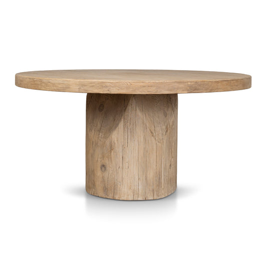 Braya 1.5m Round Dining Table - Natural