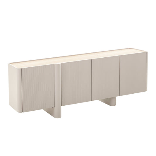 Curio Sideboard Unit - Warm Grey