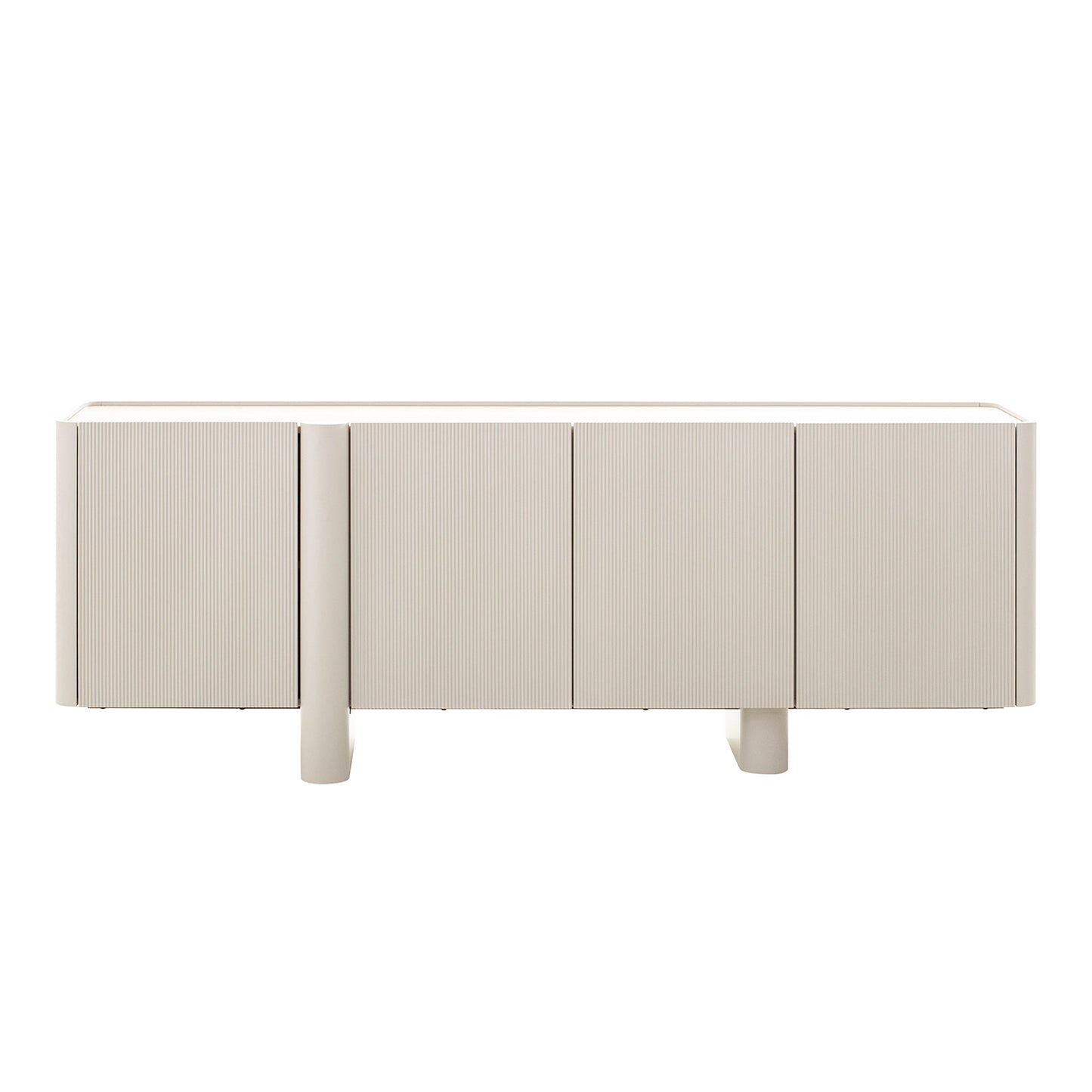 Curio Sideboard Unit - Warm Grey