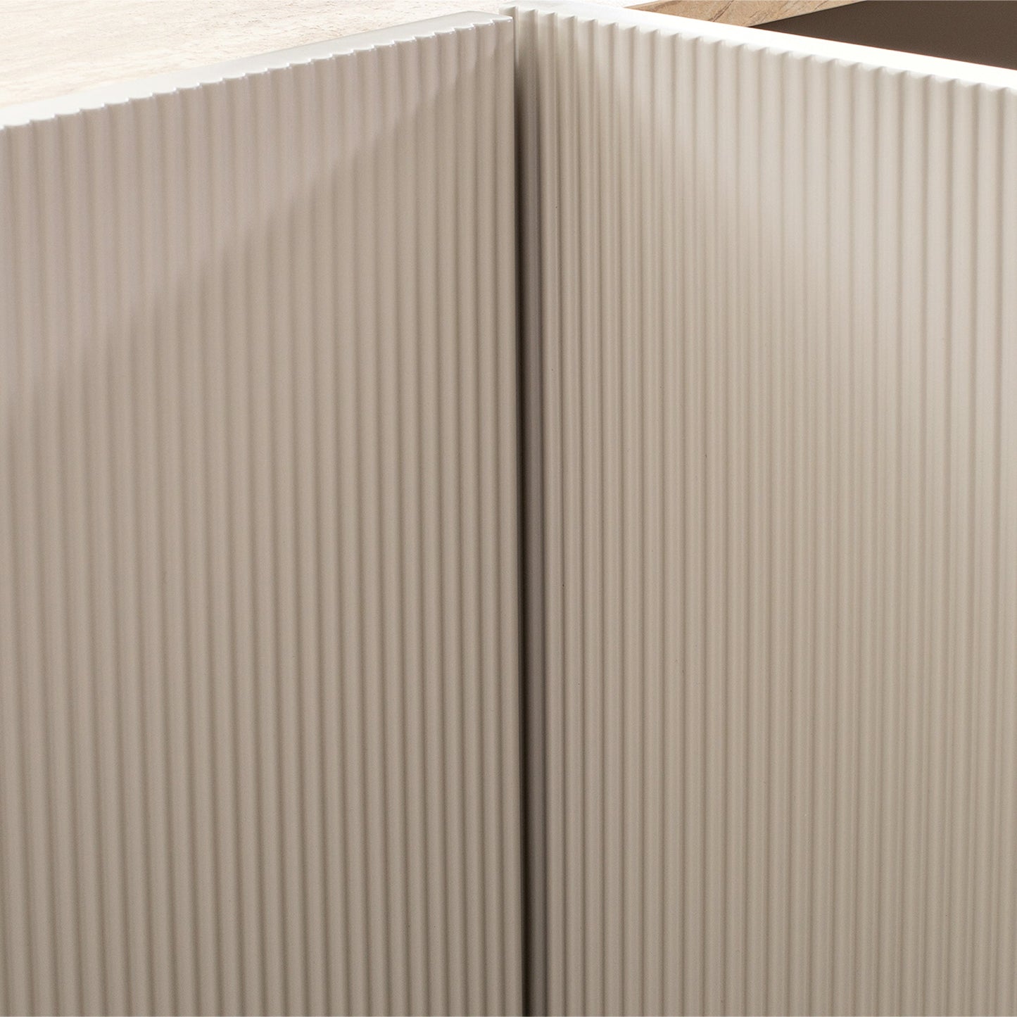 Curio Sideboard Unit - Warm Grey