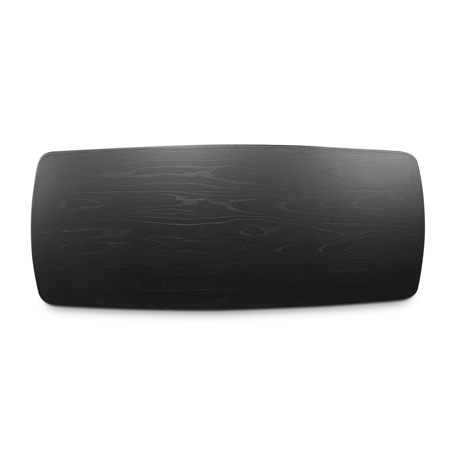 Averra 2.4m Recycled Fir Dining Table - Full Black