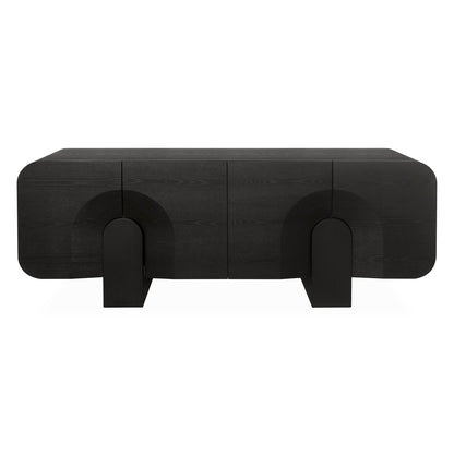 Alisha 2.1m Buffet Unit - Textured Espresso Black