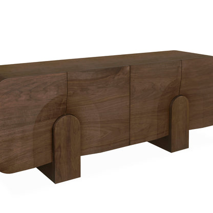 Alisha 2.1m Buffet Unit - Light Walnut