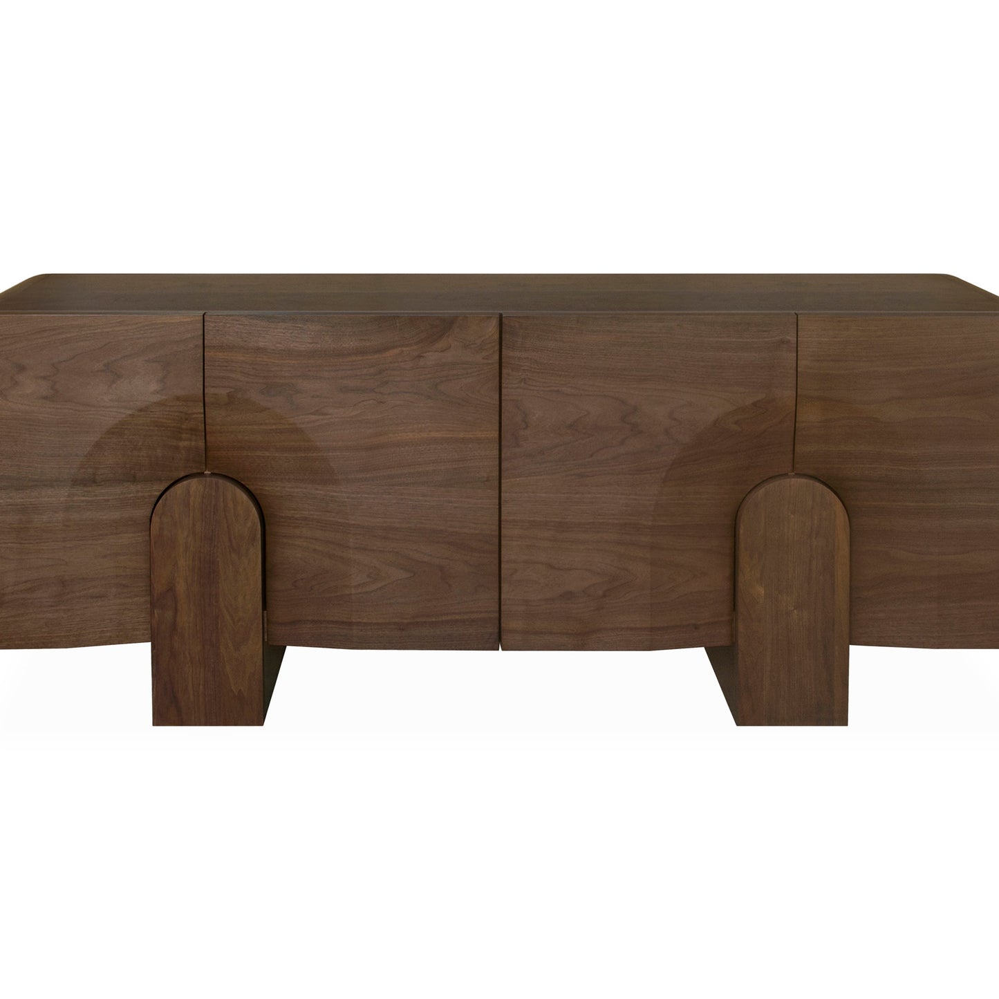 Alisha 2.1m Buffet Unit - Light Walnut