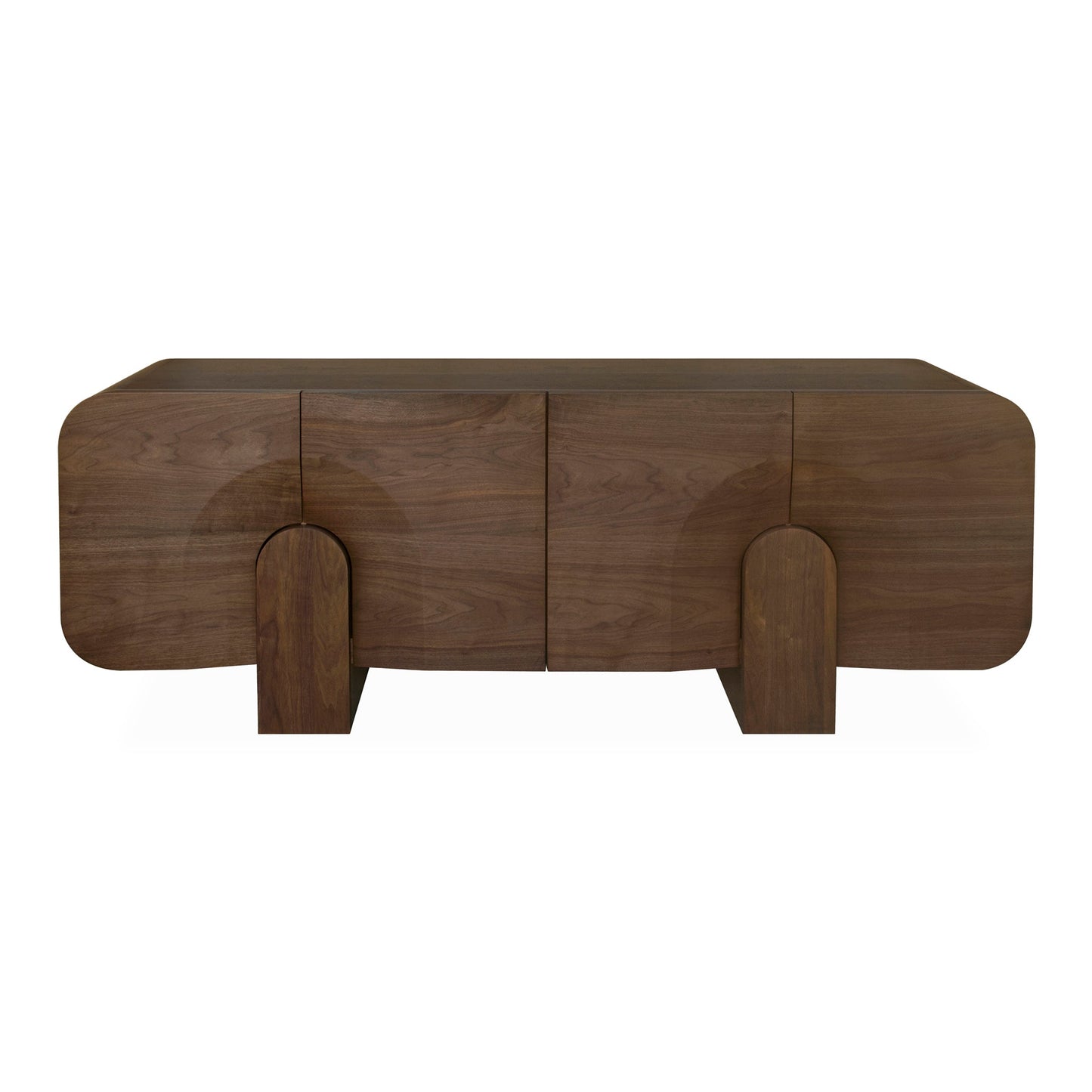 Alisha 2.1m Buffet Unit - Light Walnut