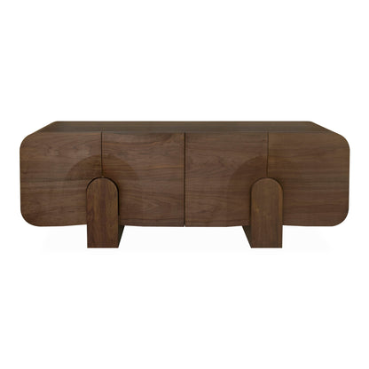 Alisha 2.1m Buffet Unit - Light Walnut