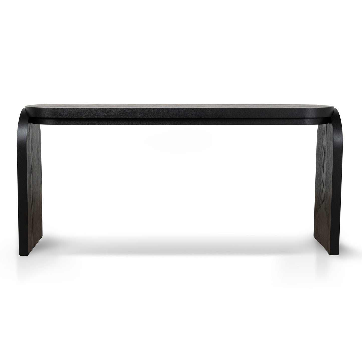 Alisha 1.7m Console Table - Textured Espresso Black