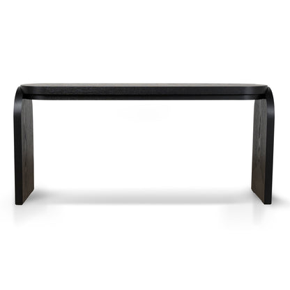Alisha 1.7m Console Table - Textured Espresso Black
