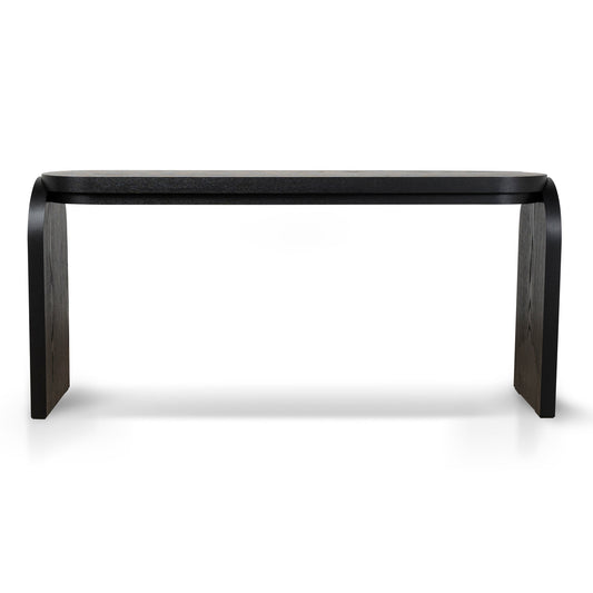 Alisha 1.7m Console Table - Textured Espresso Black