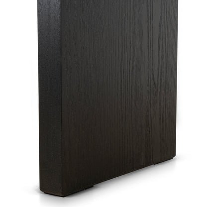 Alisha 1.7m Console Table - Textured Espresso Black