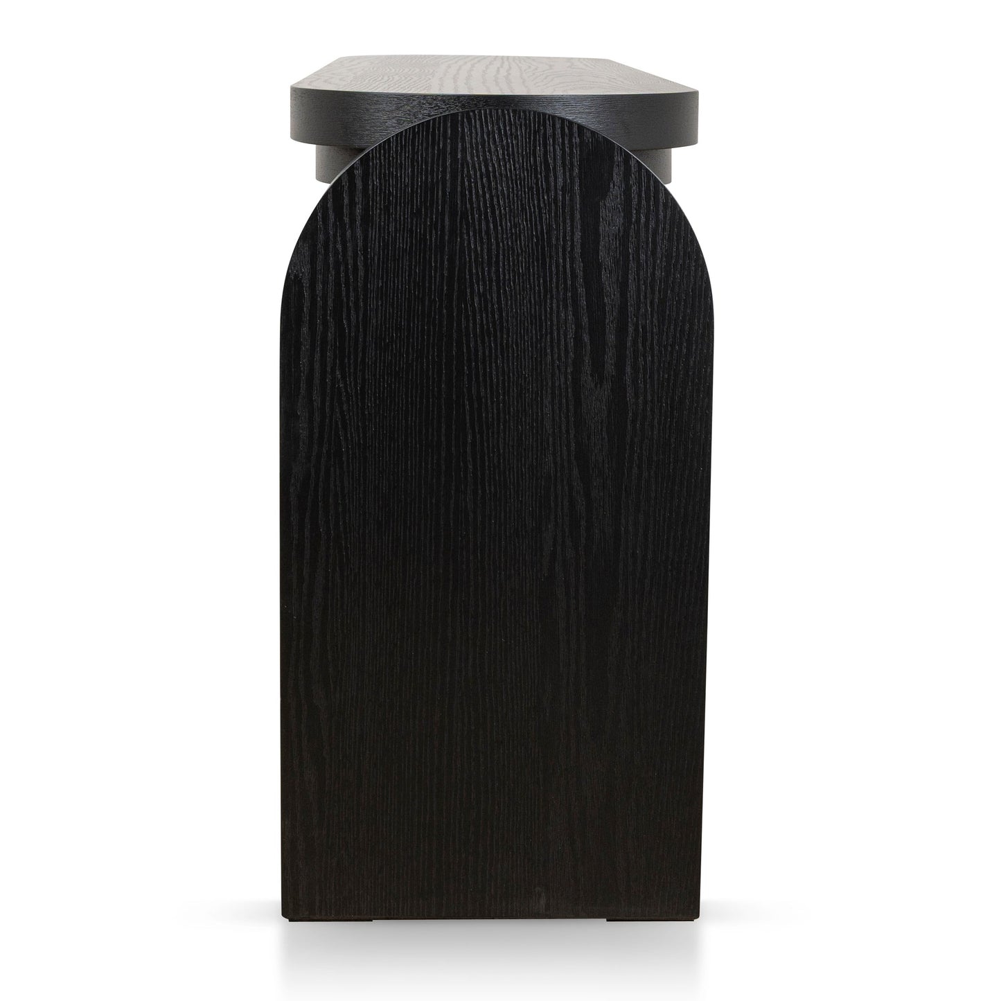 Alisha 1.7m Console Table - Textured Espresso Black