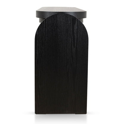 Alisha 1.7m Console Table - Textured Espresso Black