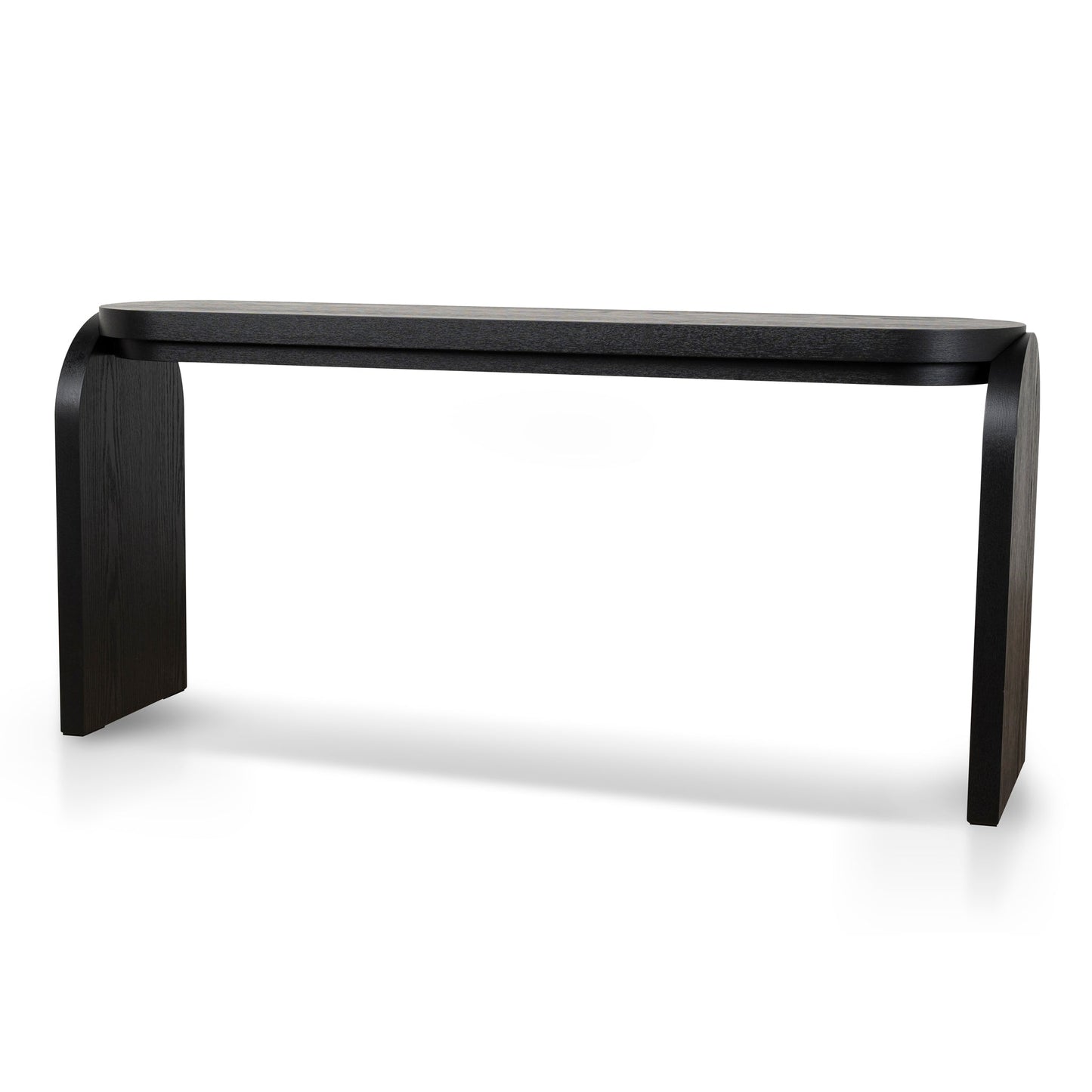 Alisha 1.7m Console Table - Textured Espresso Black