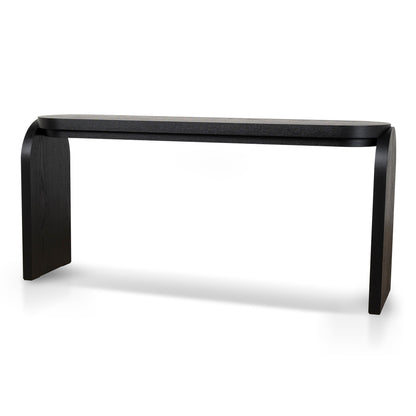 Alisha 1.7m Console Table - Textured Espresso Black