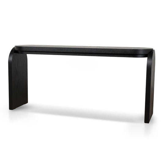 Alisha 1.7m Console Table - Textured Espresso Black