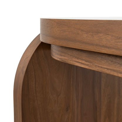 Alisha 1.7m Console Table - Light Walnut