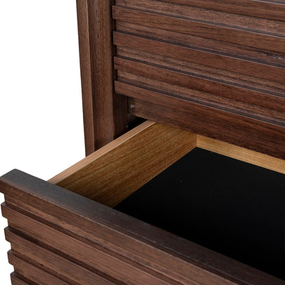 Amparo Tallboy Drawer Chest - Walnut