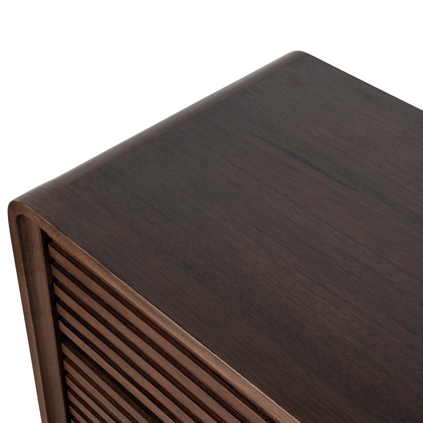 Amparo Tallboy Drawer Chest - Walnut