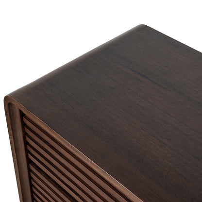 Amparo Tallboy Drawer Chest - Walnut