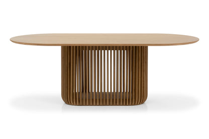 Arvena 2.2m Oval Dining Table - Natural